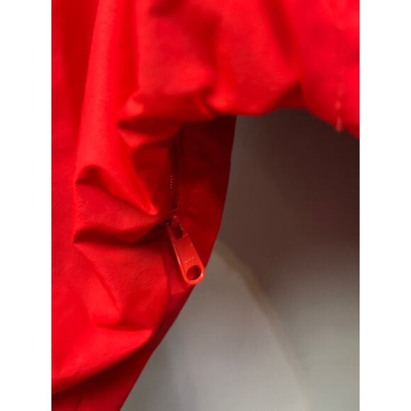 Columbia Ski Jacket Mens medium nylon Snowboard windbreaker hidden collar Red - Picture 6 of 11